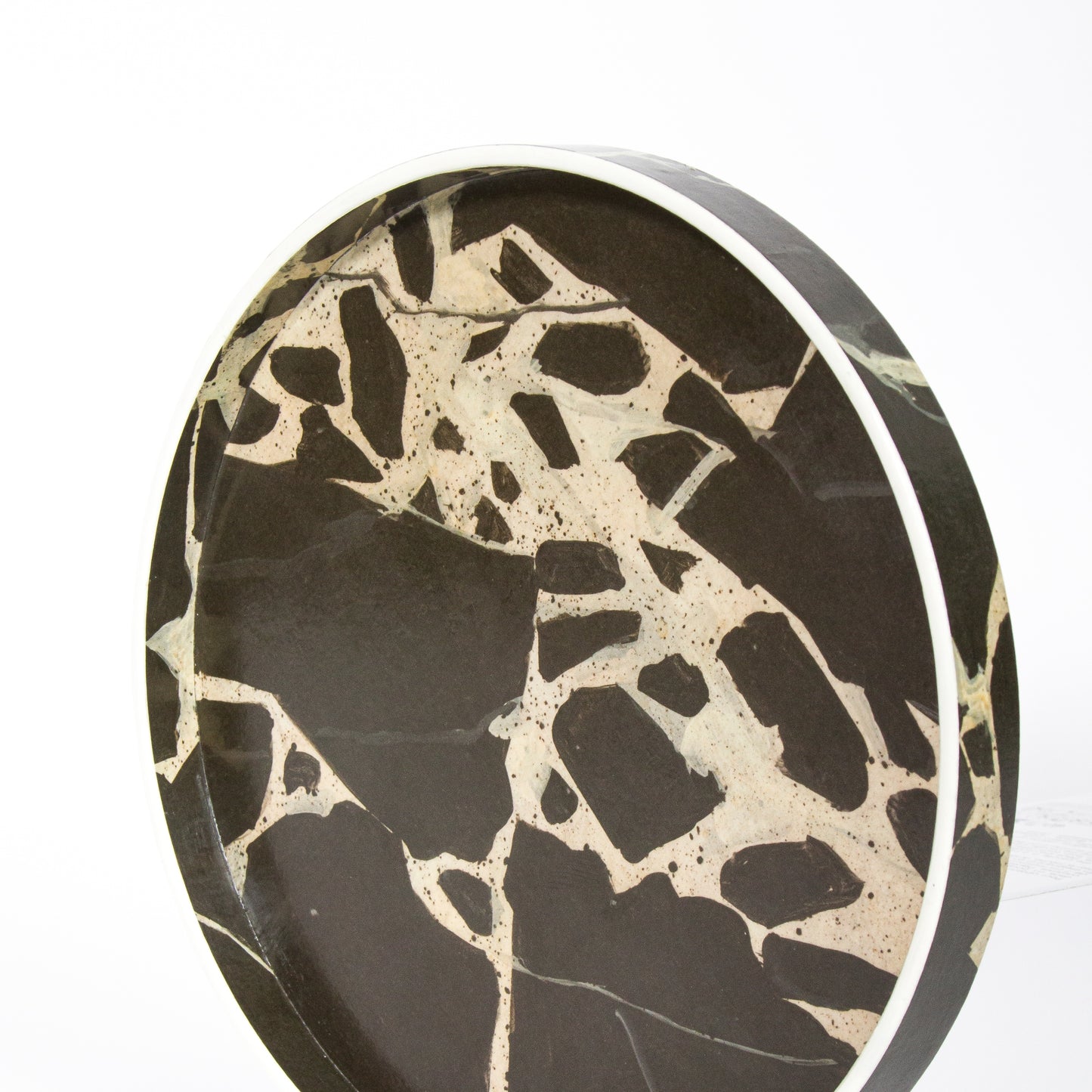 Medium French Grand Antique Marble Tray