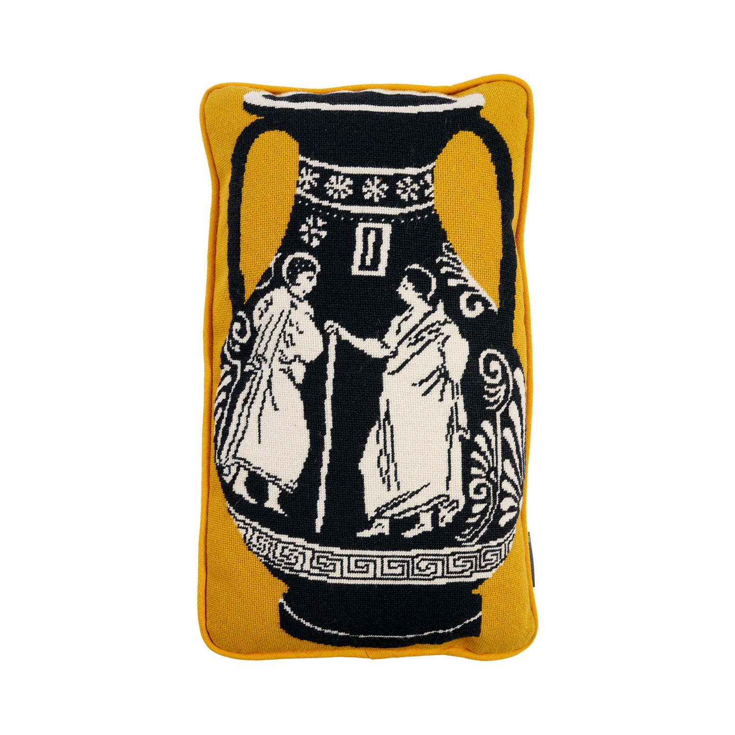 Urn Cushion - Yellow