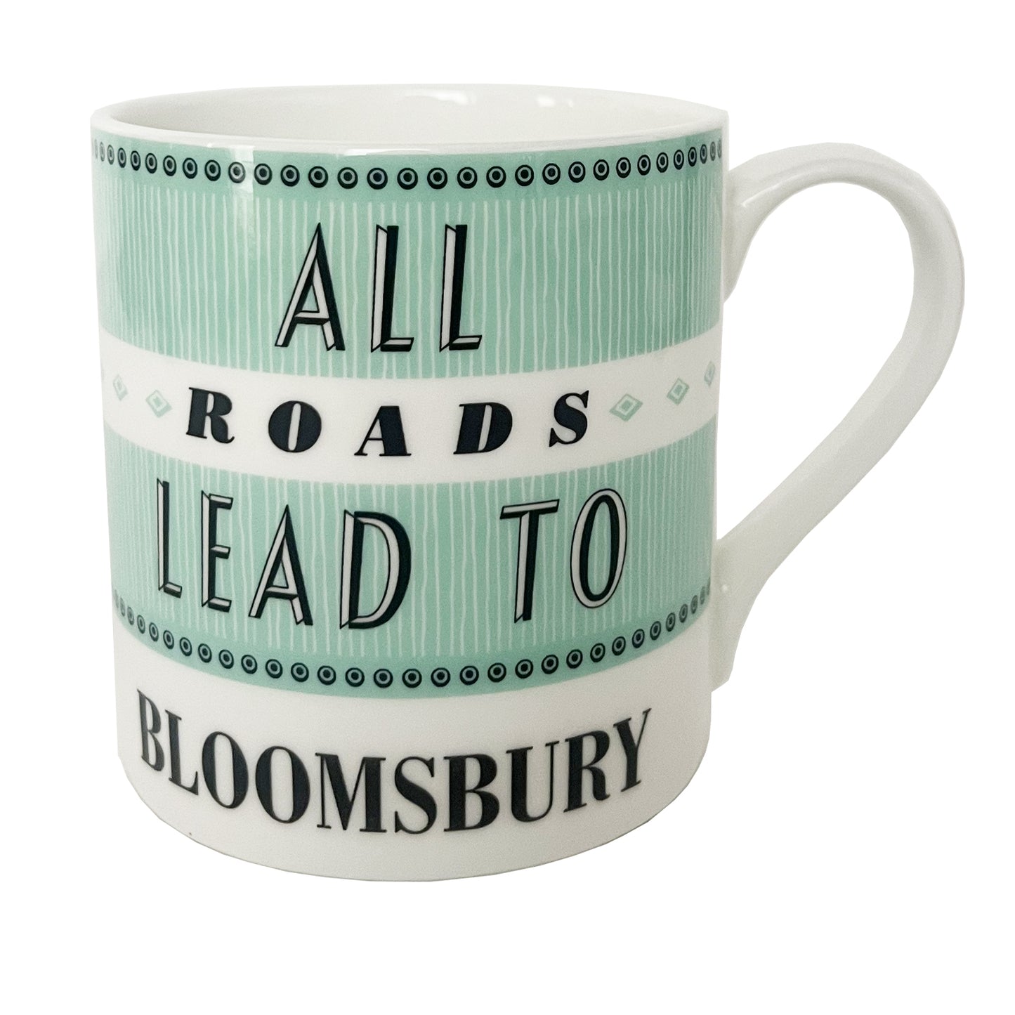 All Roads Lead To Bloomsbury Mug - Mint