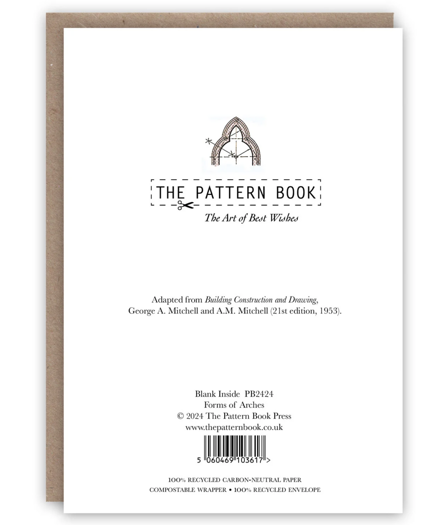 Forms of Arches - Greeting Card
