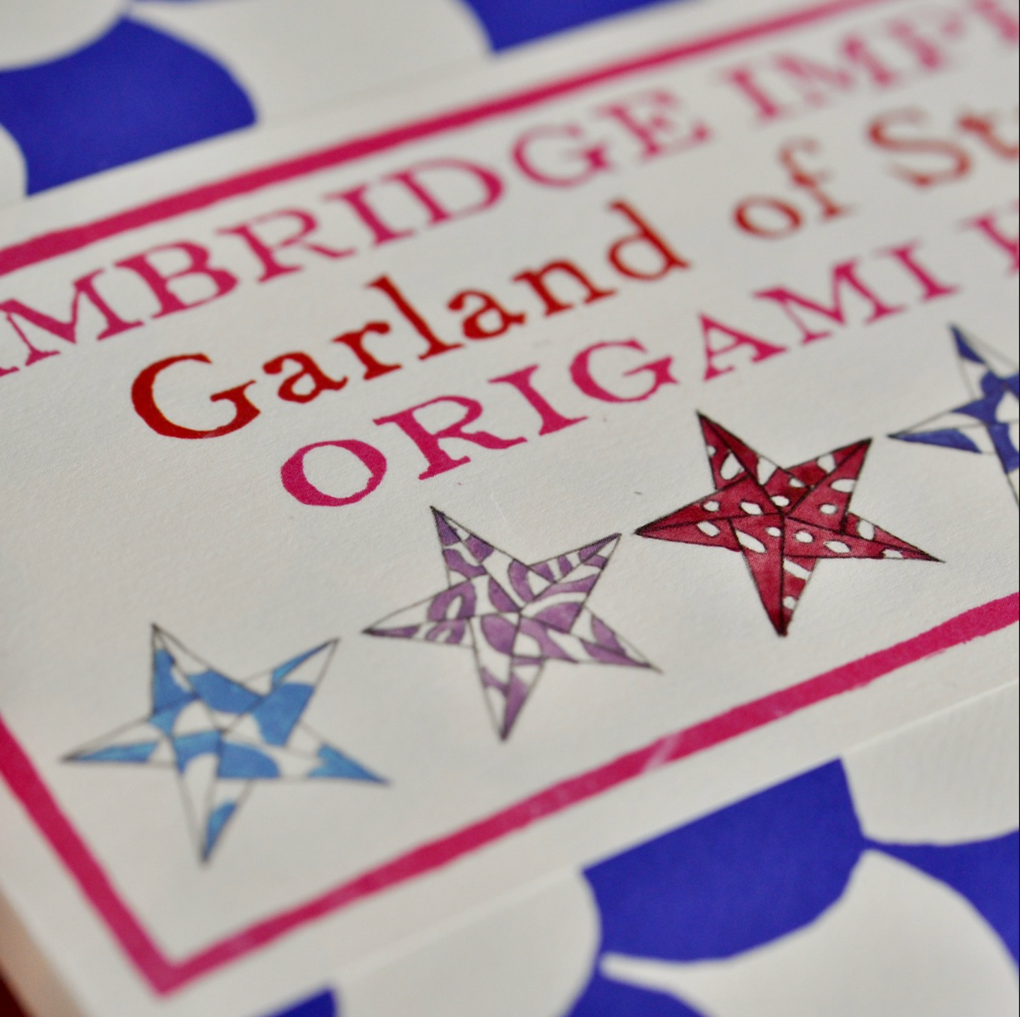 Origami Star Garland Kit