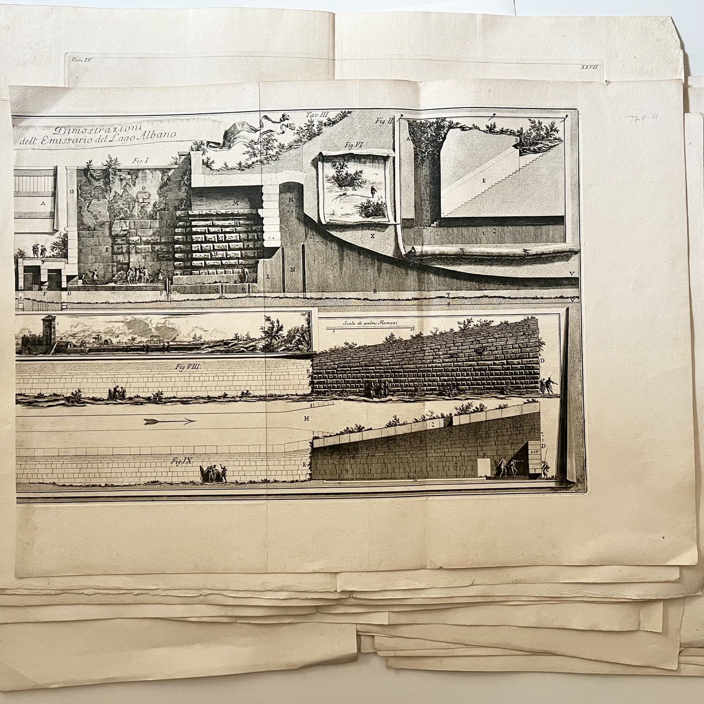 Piranesi. Original Etching 1780-1809