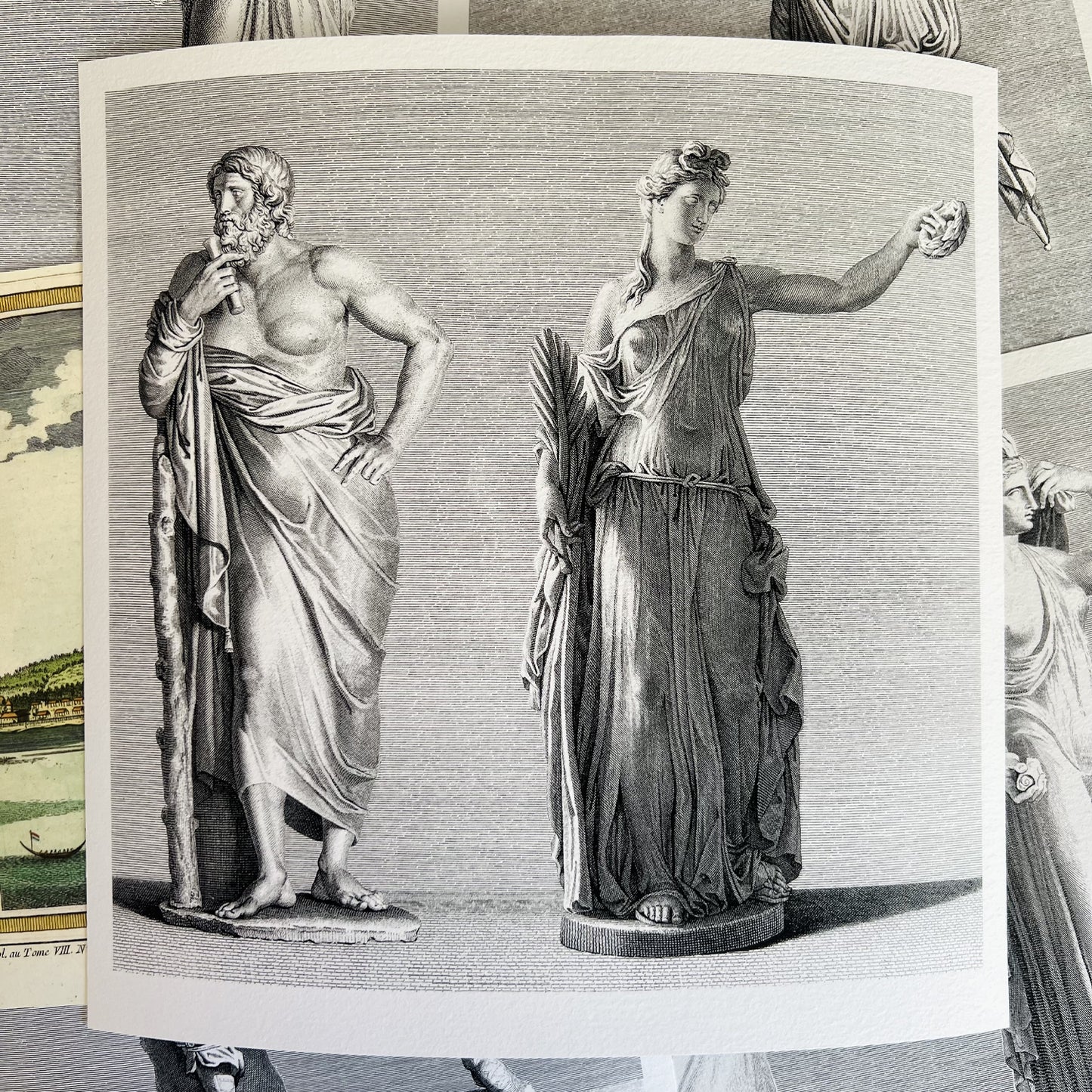 Classical Statue Giclée Print