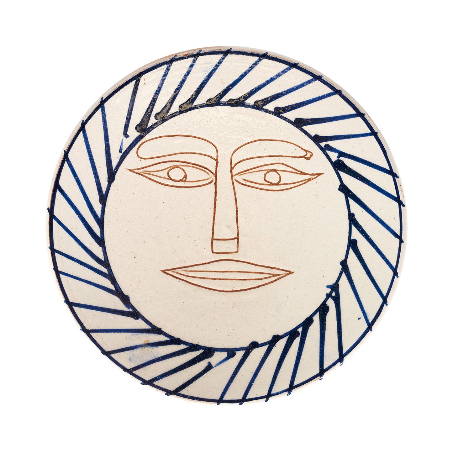 'Ra' Terracotta Plate