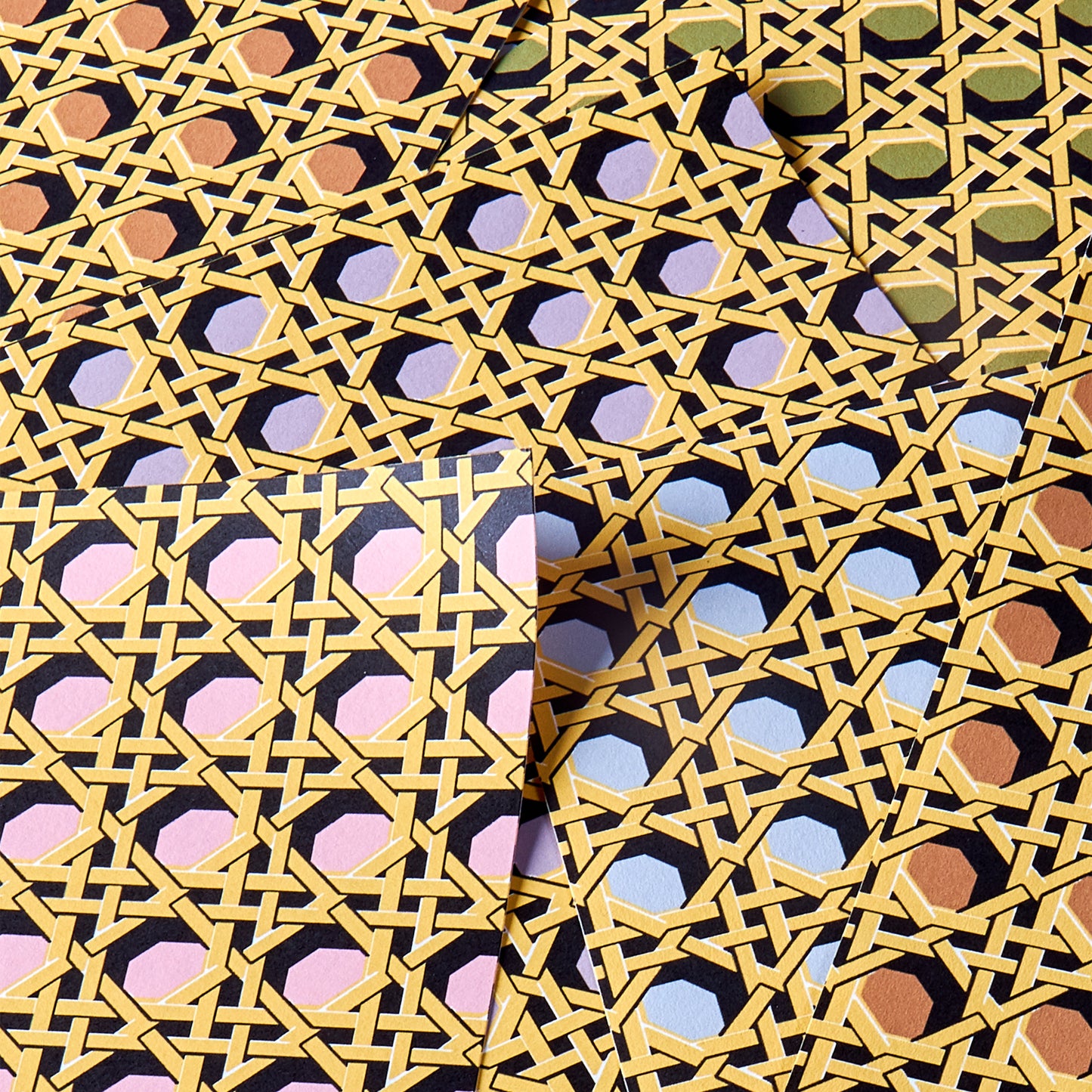 Regency Caning Wallpaper - Sample Pack