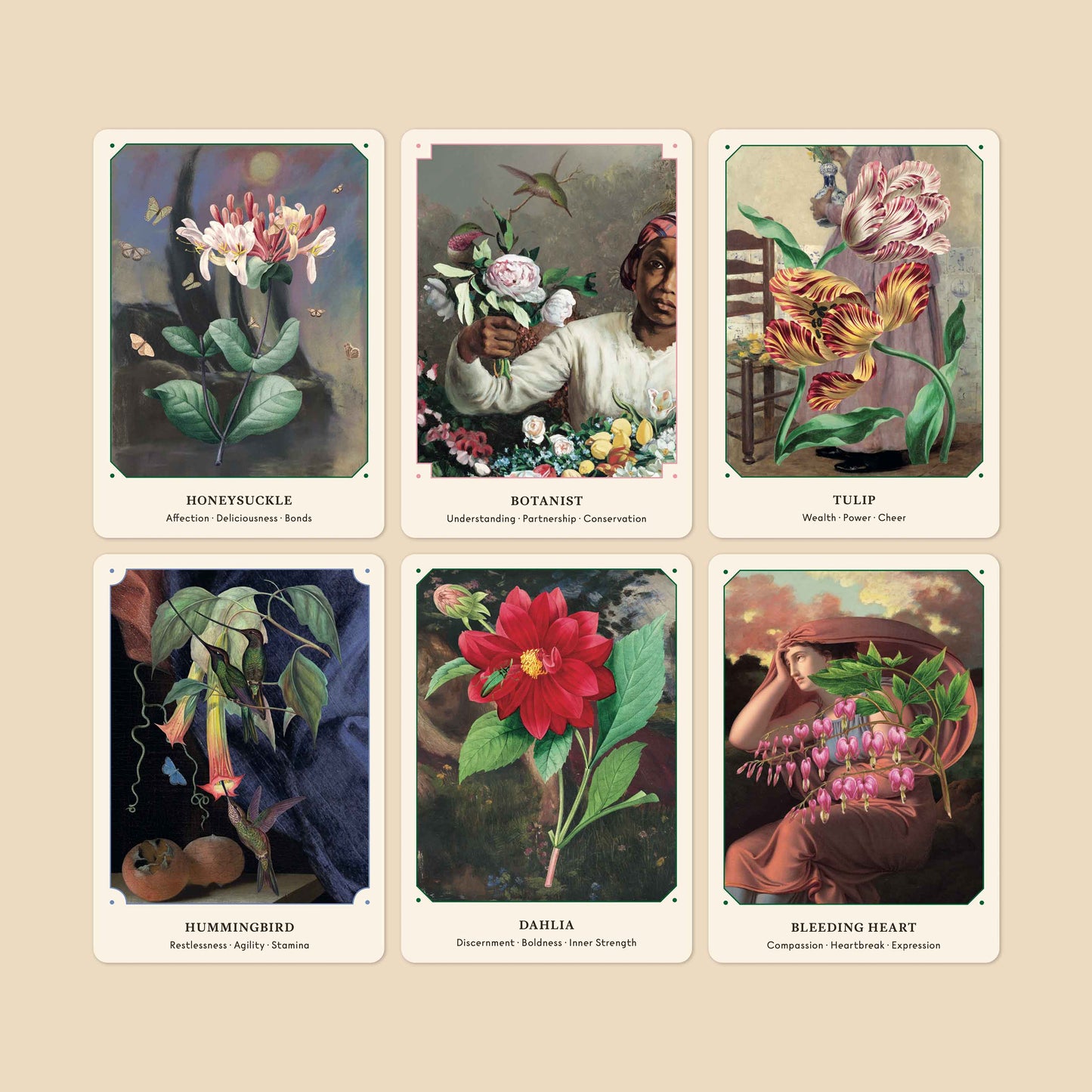 The Flower Oracle: 44 Card Deck & Guidebook