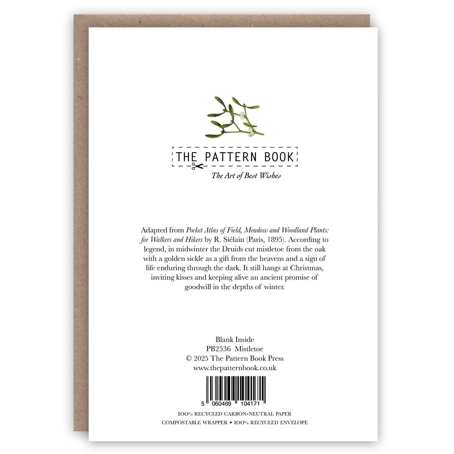 Mistletoe Christmas Card