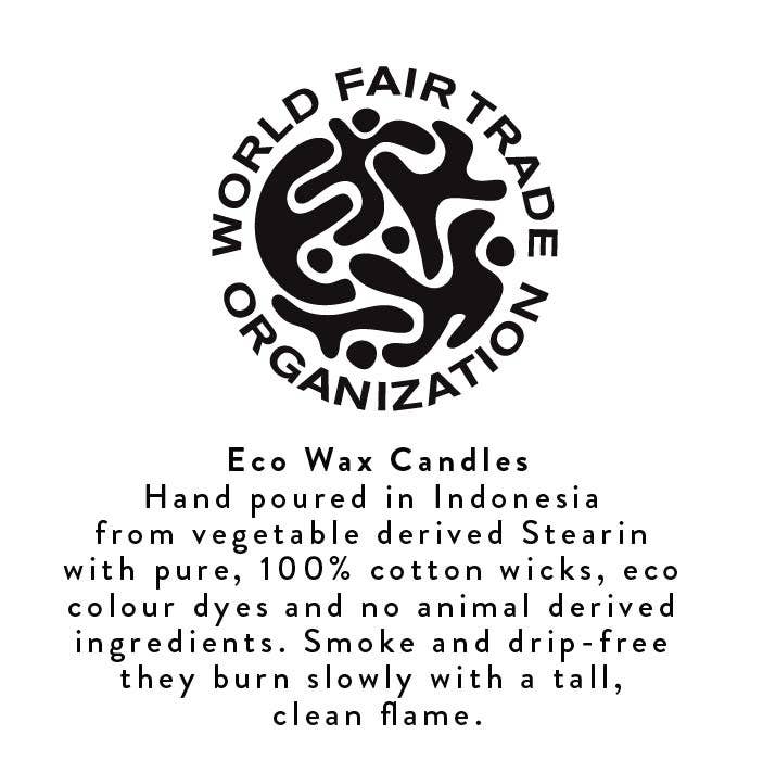 Two-Tone Thin Taper Candles - Saffron and Rust - Pack of 12