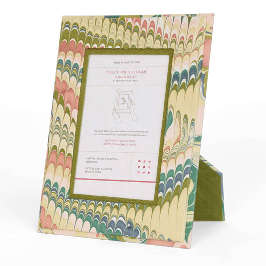 Marbled Picture Frame - Moss Mountain
