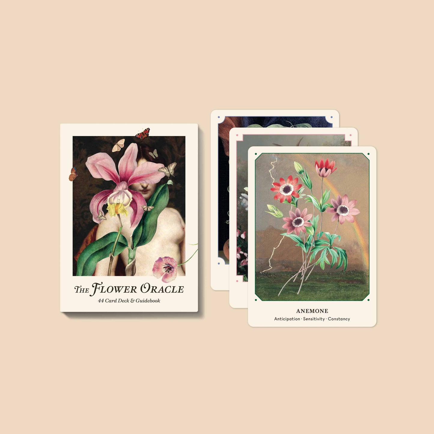 The Flower Oracle: 44 Card Deck & Guidebook