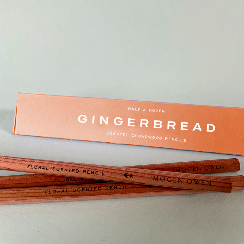 Gingerbread Scented Pencils * LIMITED EDITION *