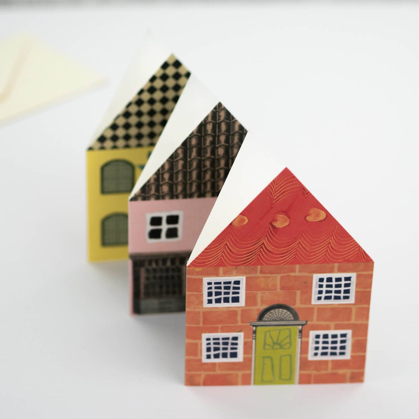 House Concertina Greeting Card
