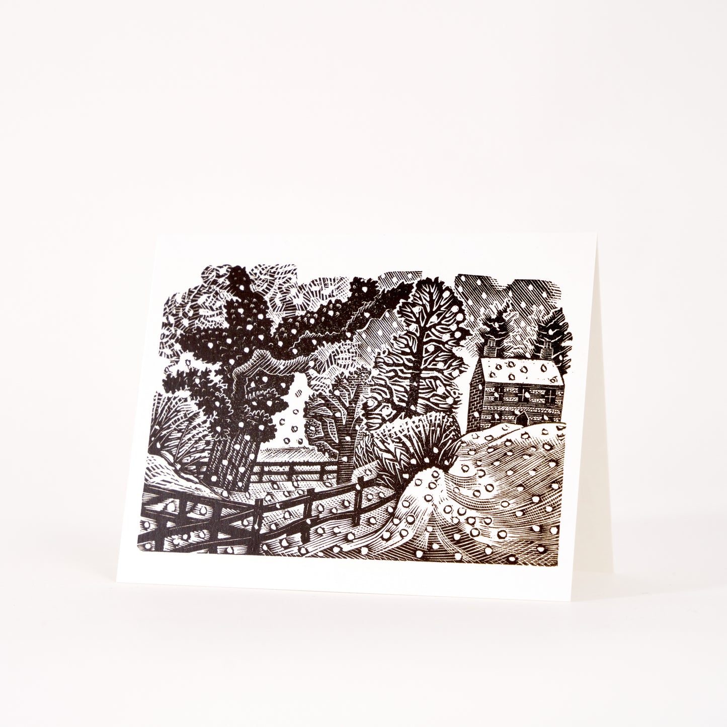 Considerable Falls of Snow by Eric Ravilious - Pack of 6 Christmas Cards