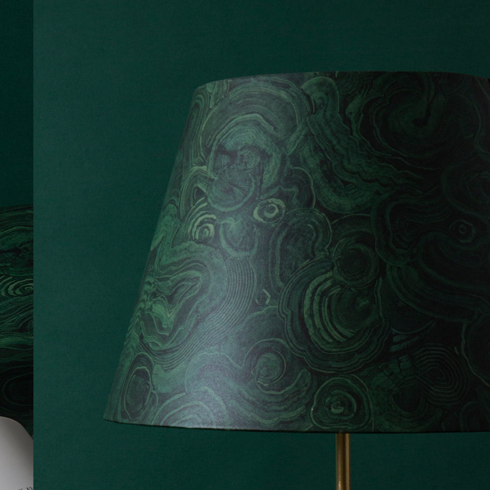 16” Malachite Lampshade