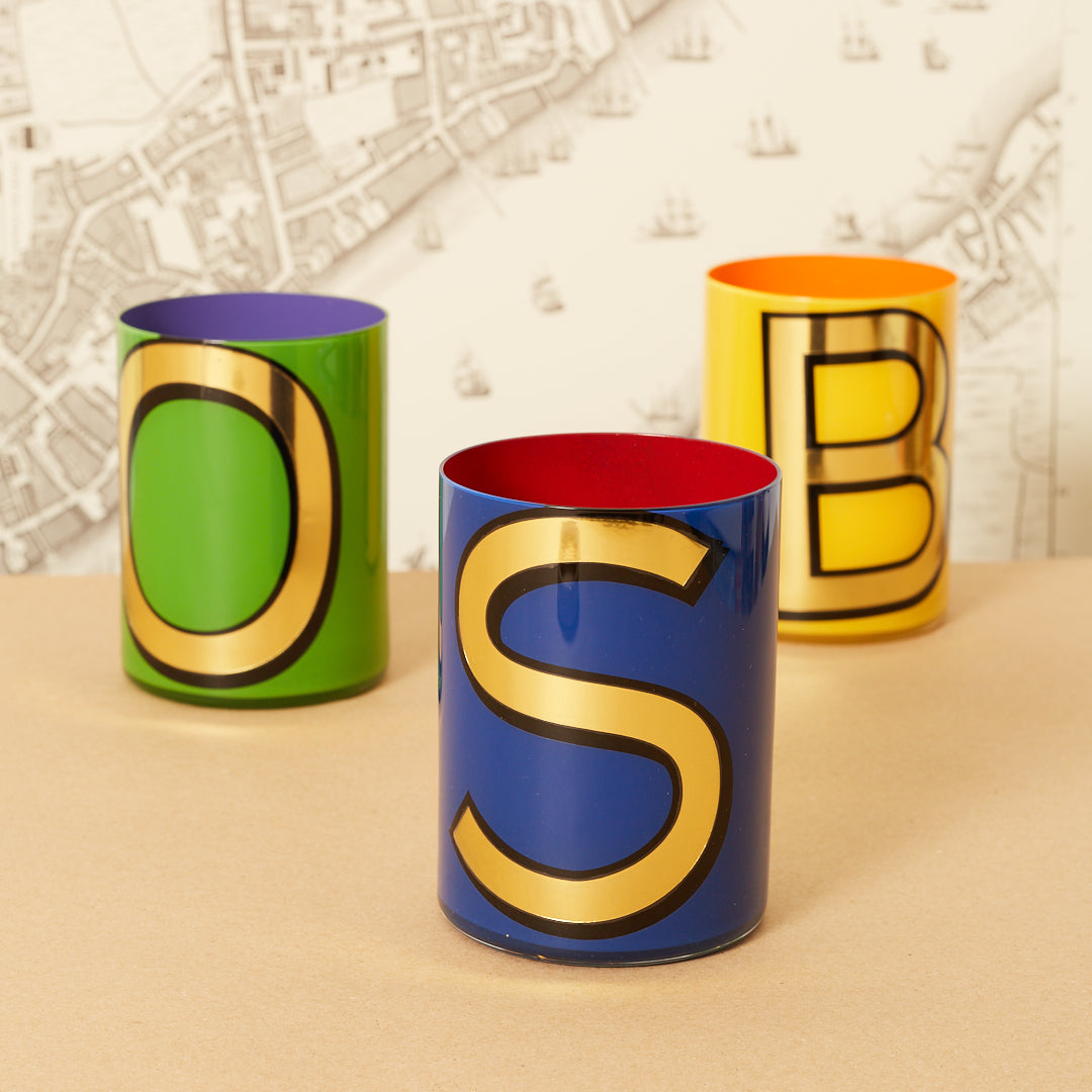 Alphabet Brush Pot - B