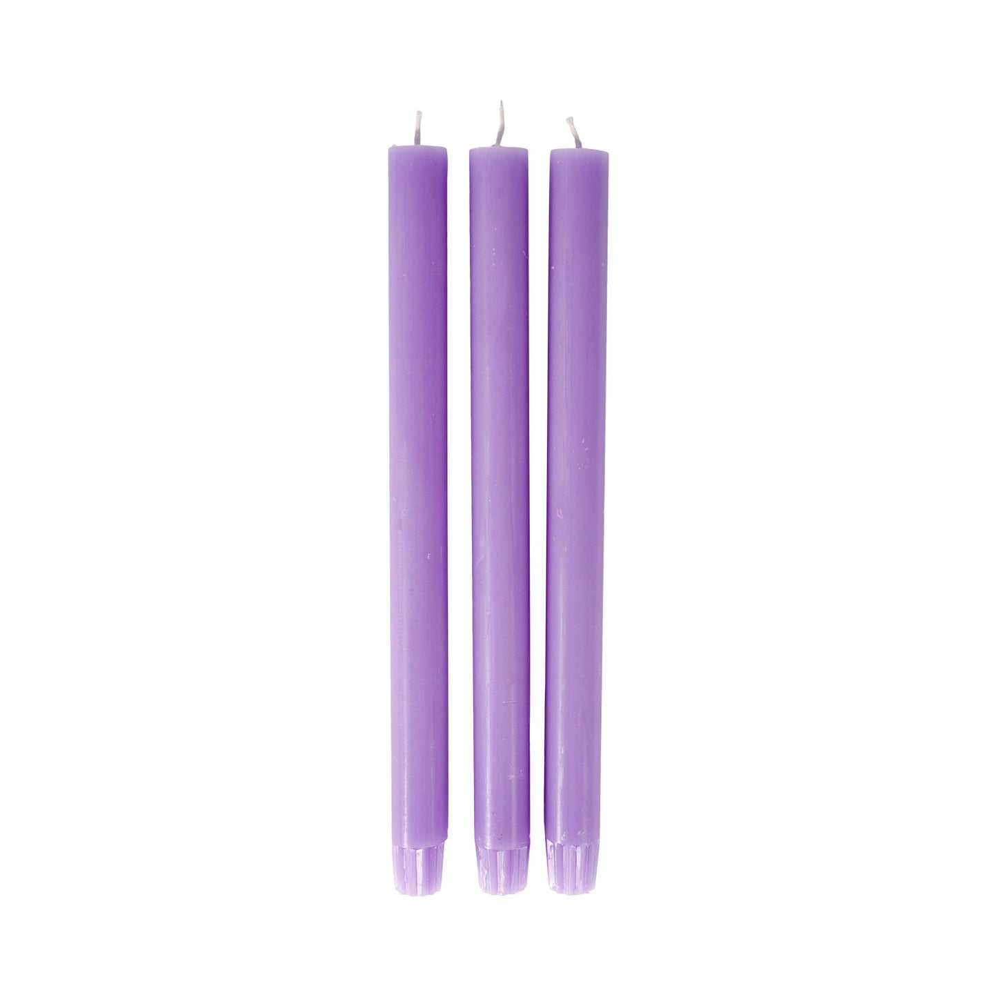 Lilac Dinner Candle - pack of 12