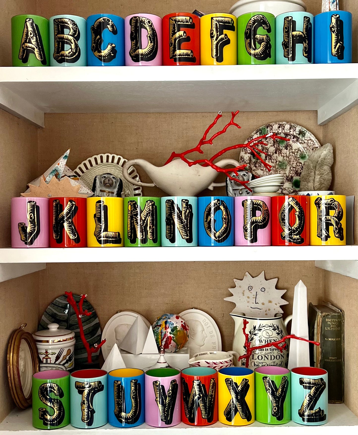 Alphabet Brush Pot - L