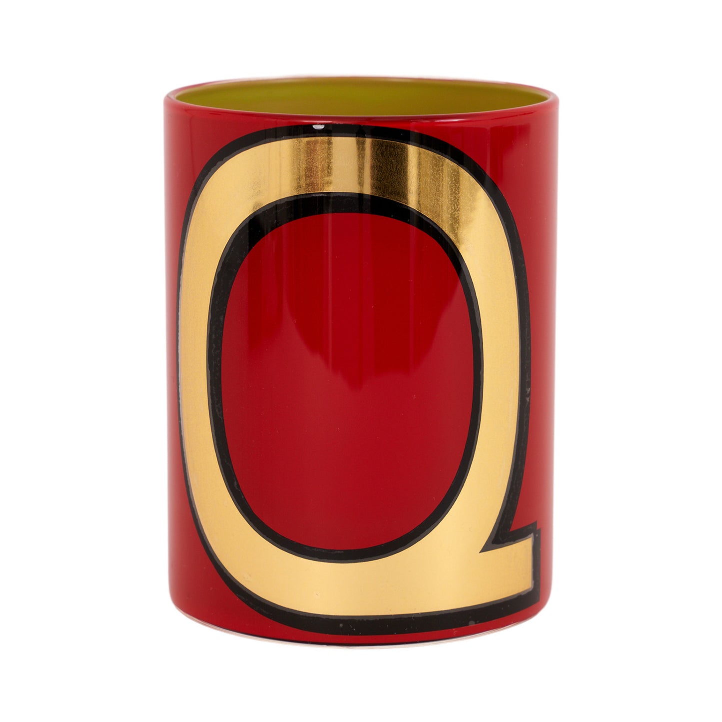 Alphabet Brush Pot - Q