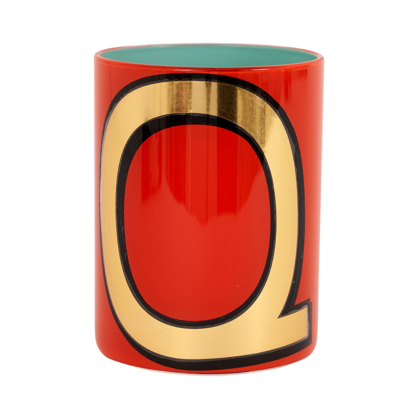 Alphabet Brush Pot - Q