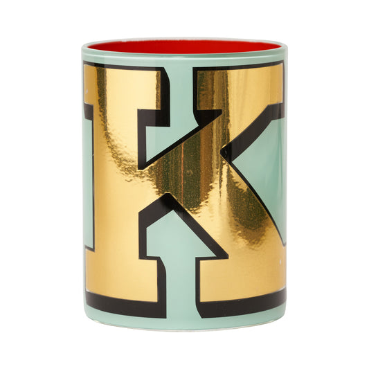 Alphabet Brush Pot - K