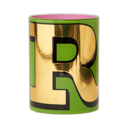 Alphabet Brush Pot - R