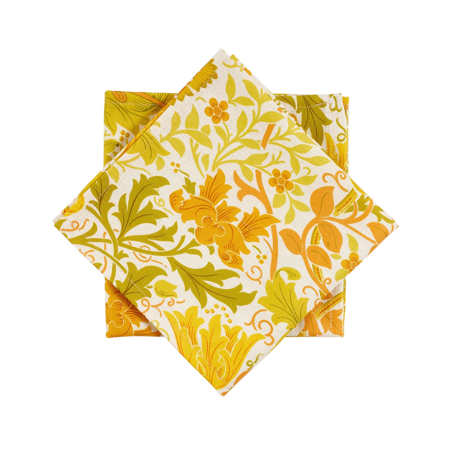 'Compton' Summer Yellow Napkin - Cornubia Collection