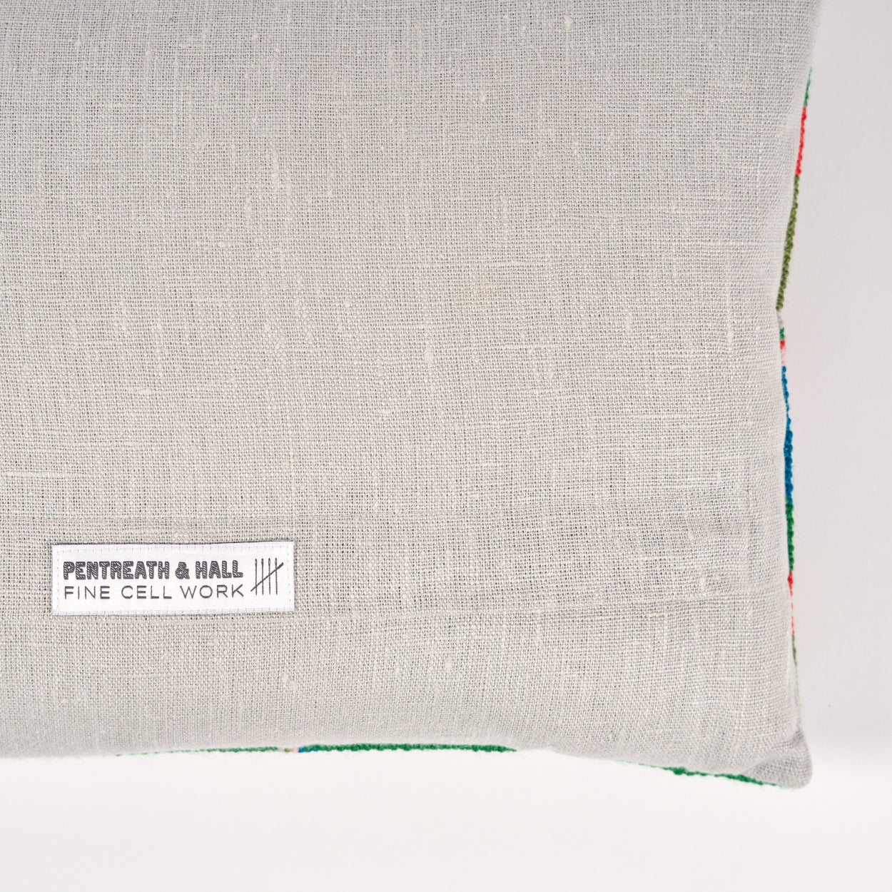 Tetrahedron Cushion - Blue