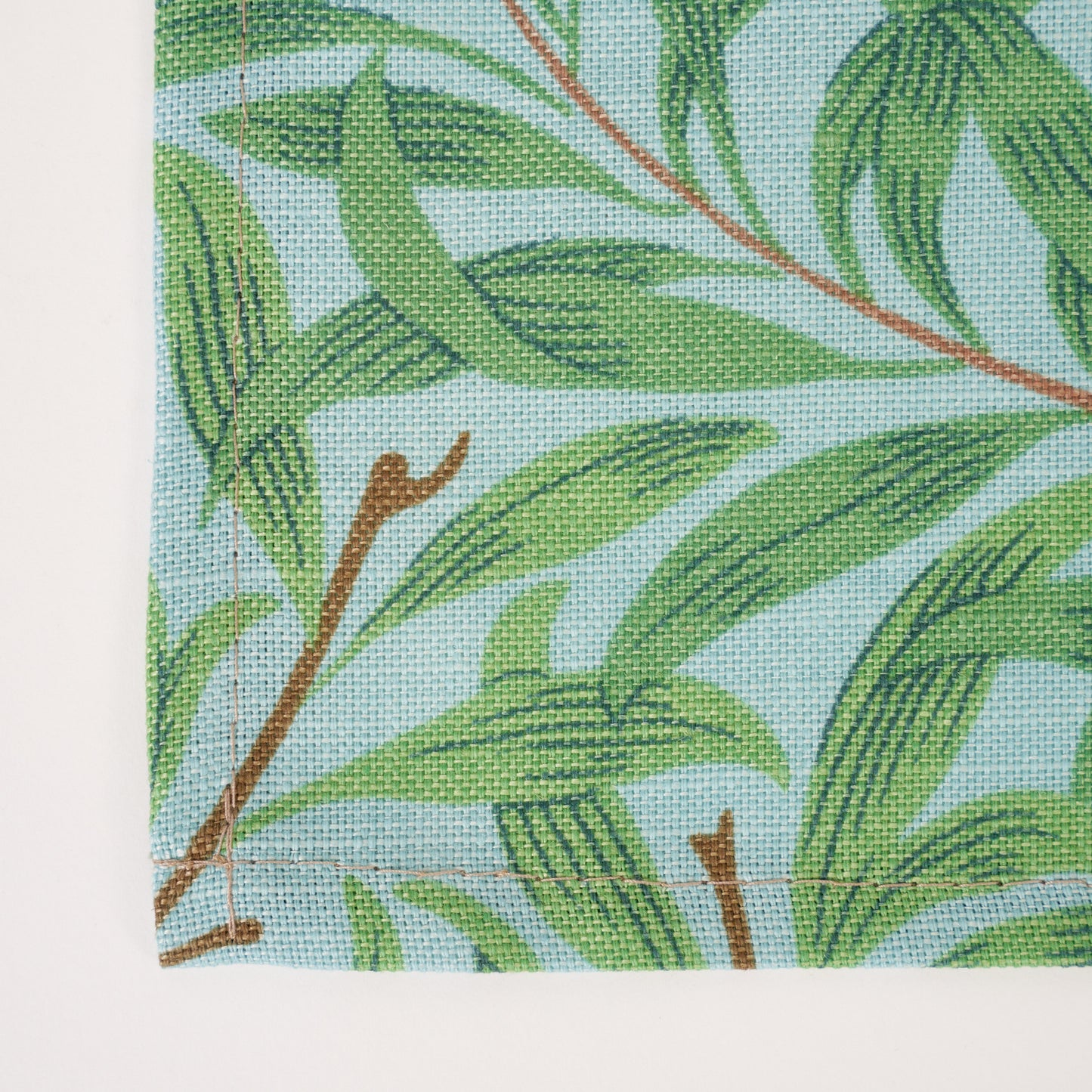 Willow Bough Napkin - Sky Blue & Leaf Green