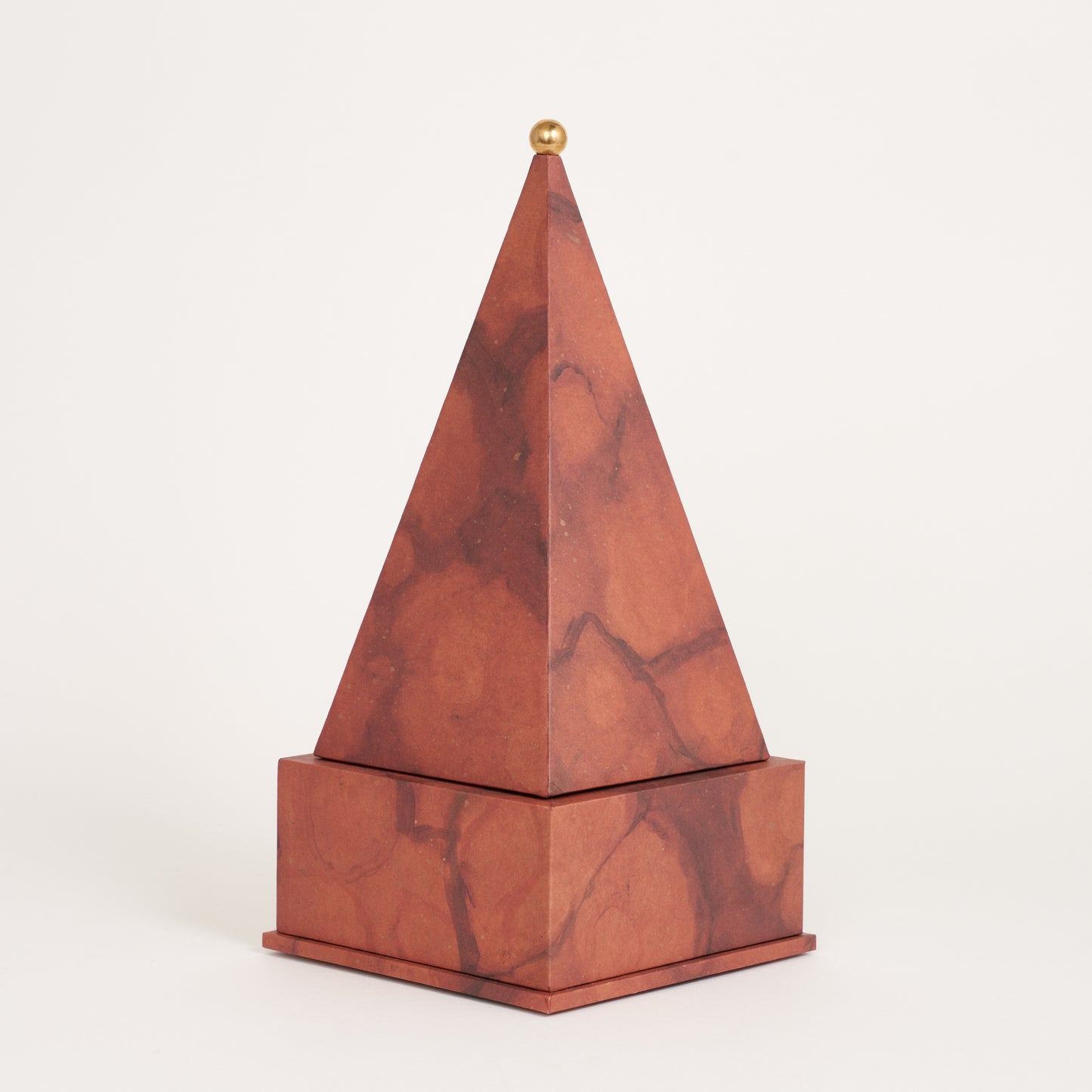 Pyramid Box - Rosso Verona