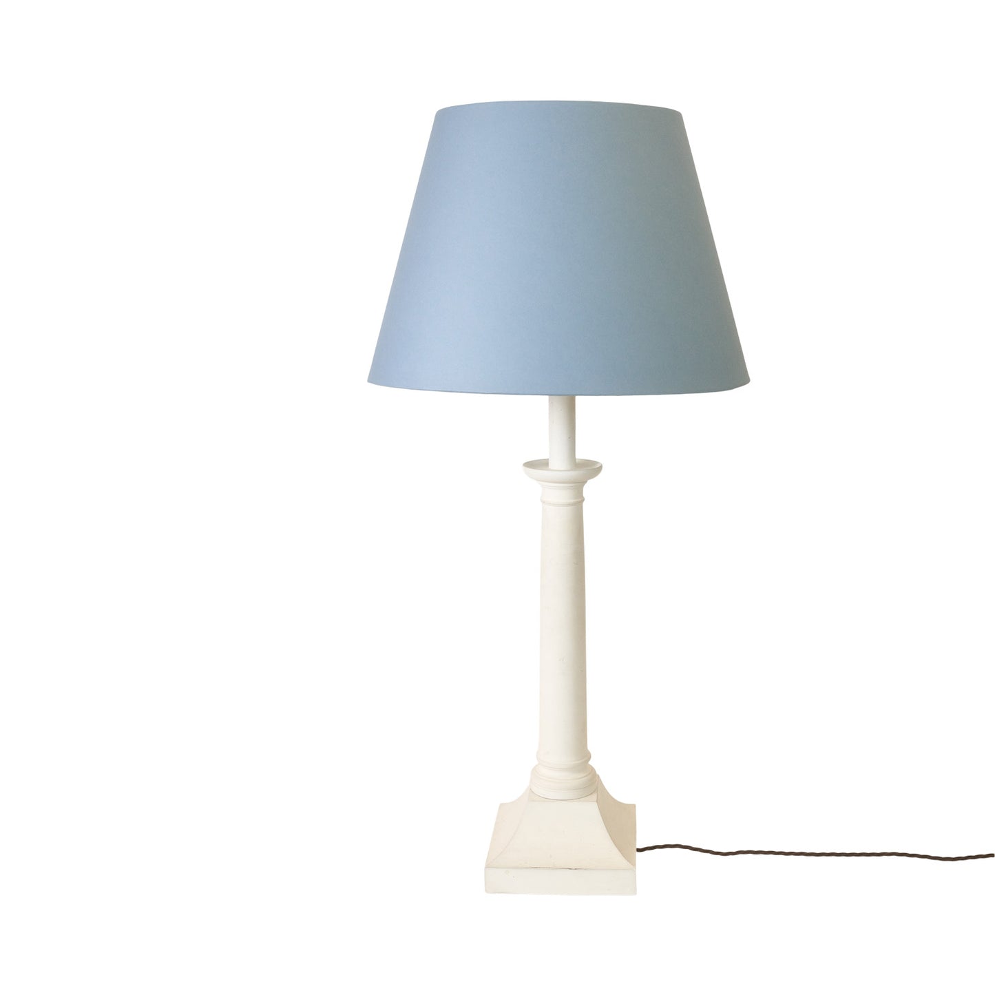 Storm Blue Card Lampshade - 12'', 14'', 16''