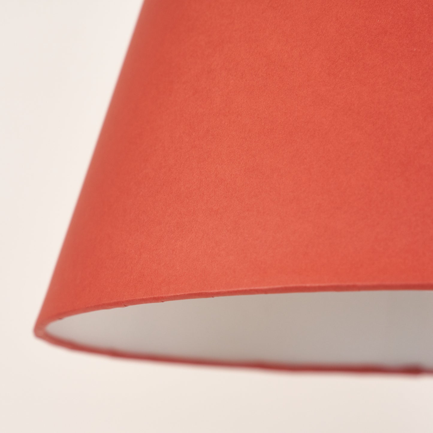 Burnt Orange Card Lampshade -12'', 14'', 16''