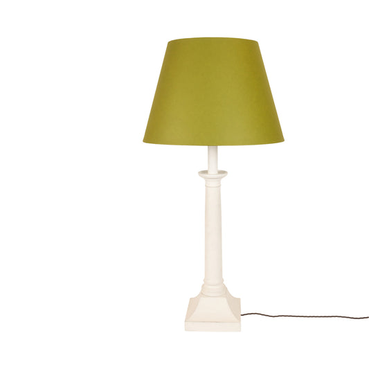 Olive Green Card Lampshade -12'', 14'', 16''