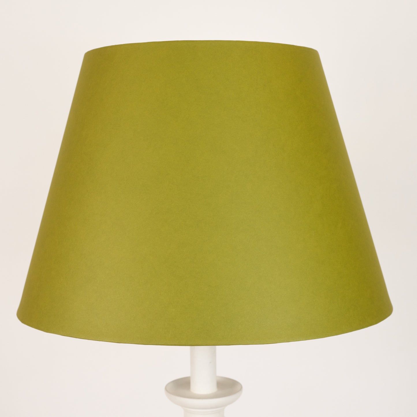 Olive Green Card Lampshade -12'', 14'', 16''