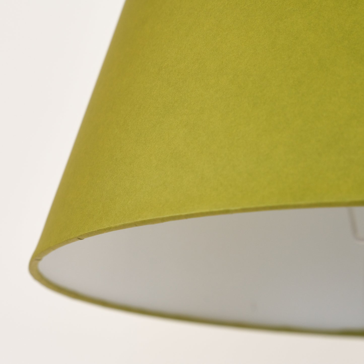 Olive Green Card Lampshade -12'', 14'', 16''