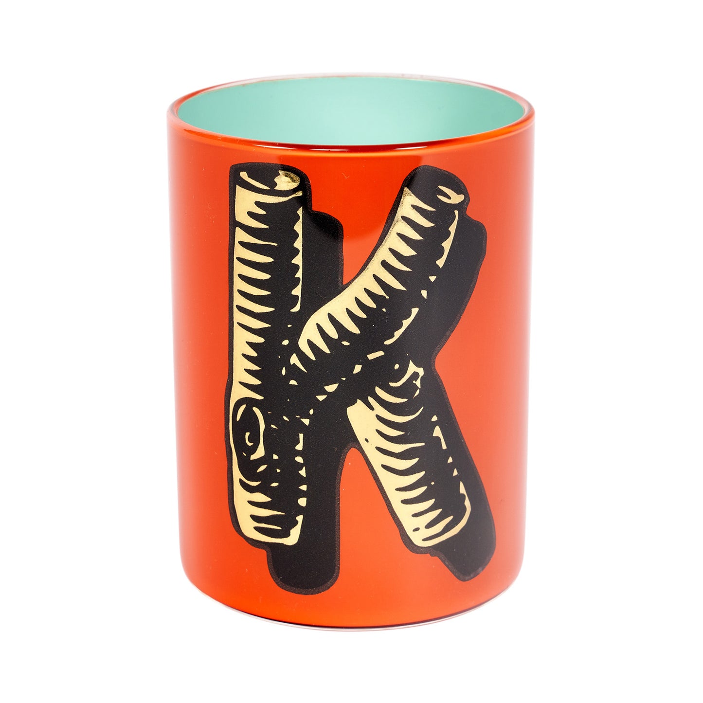 Alphabet Brush Pot - K