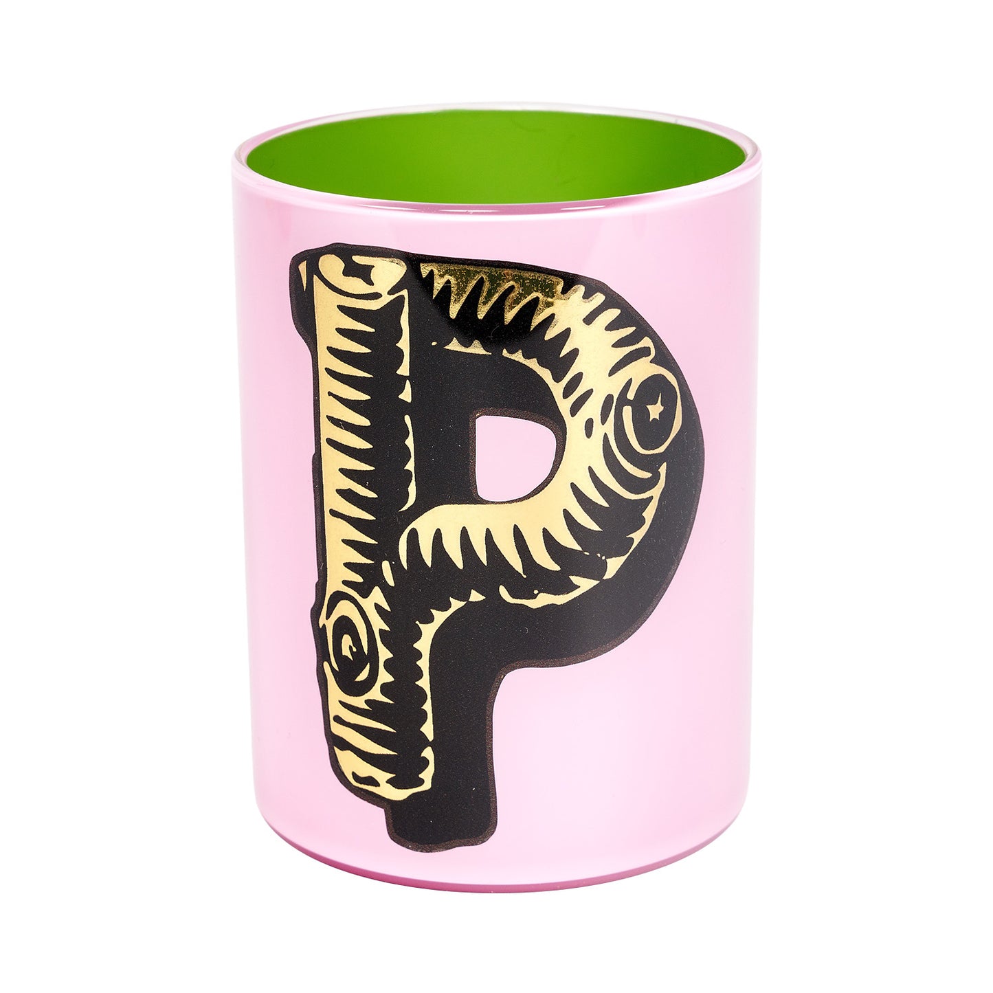 Alphabet Brush Pot - P