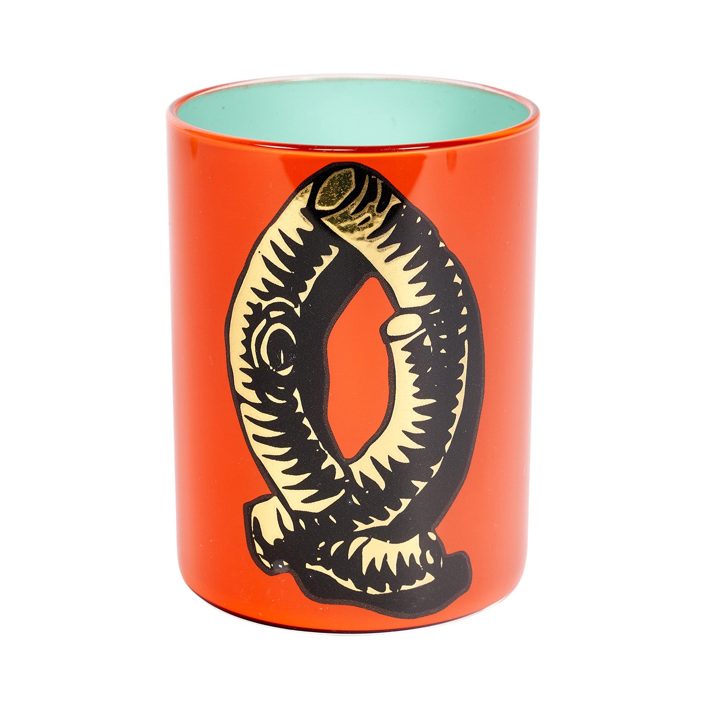 Alphabet Brush Pot - Q