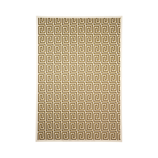 Shadowed Meander Patterned Paper