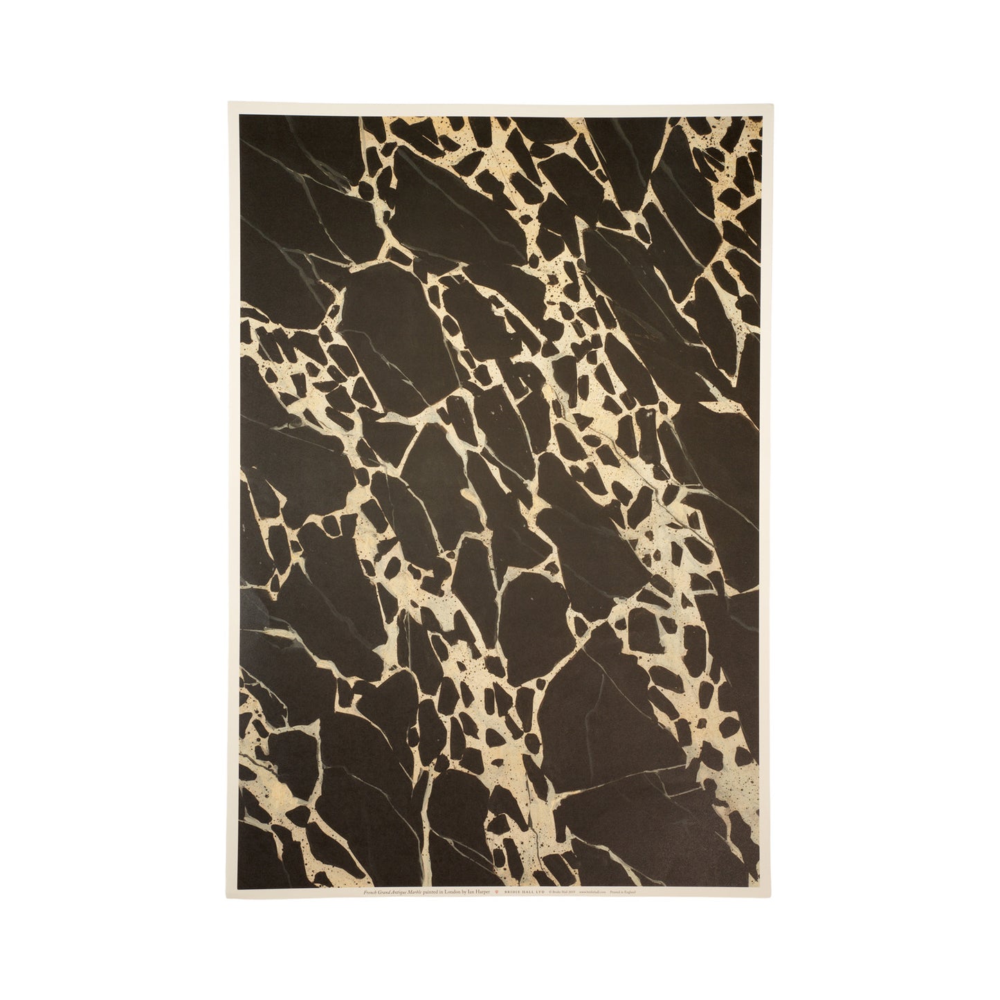 French Grand Antique Marble Patterned Paper