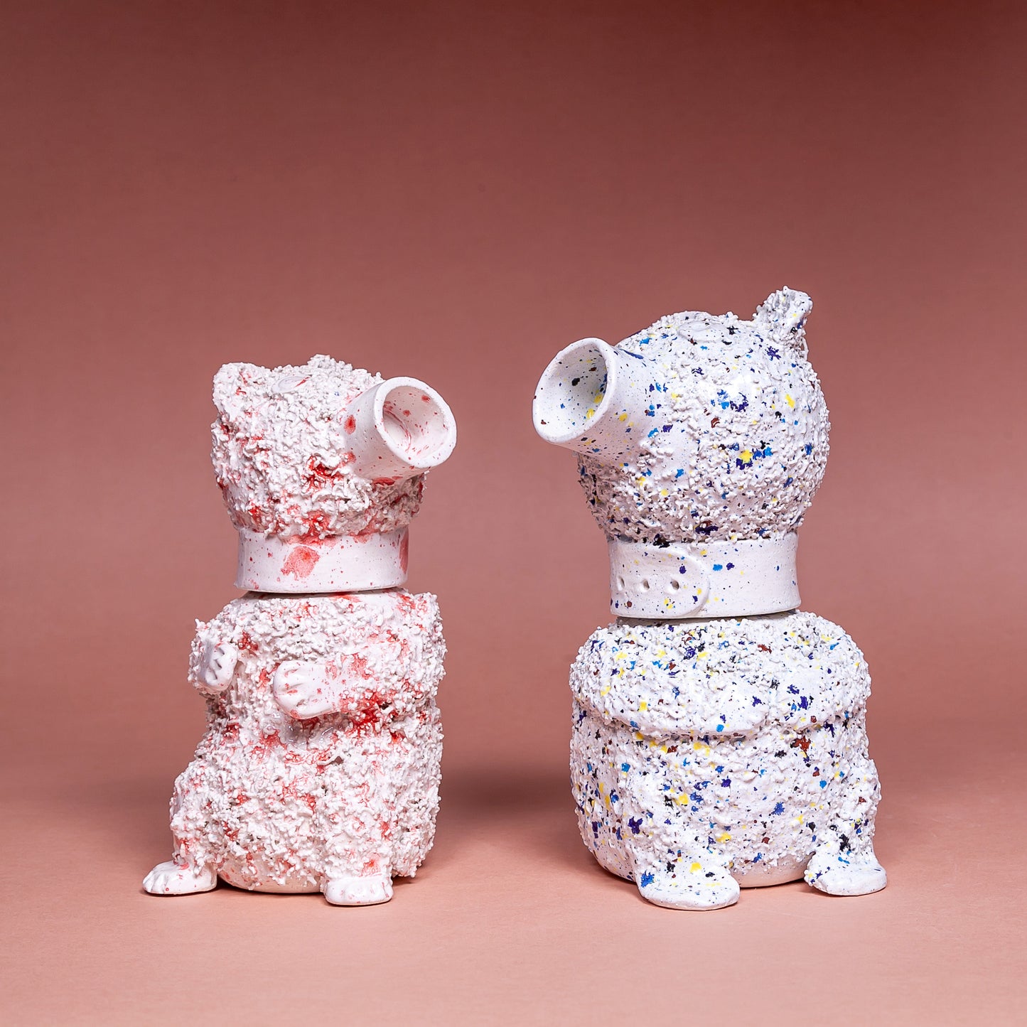 Pottery Bear Bottle - Confetti