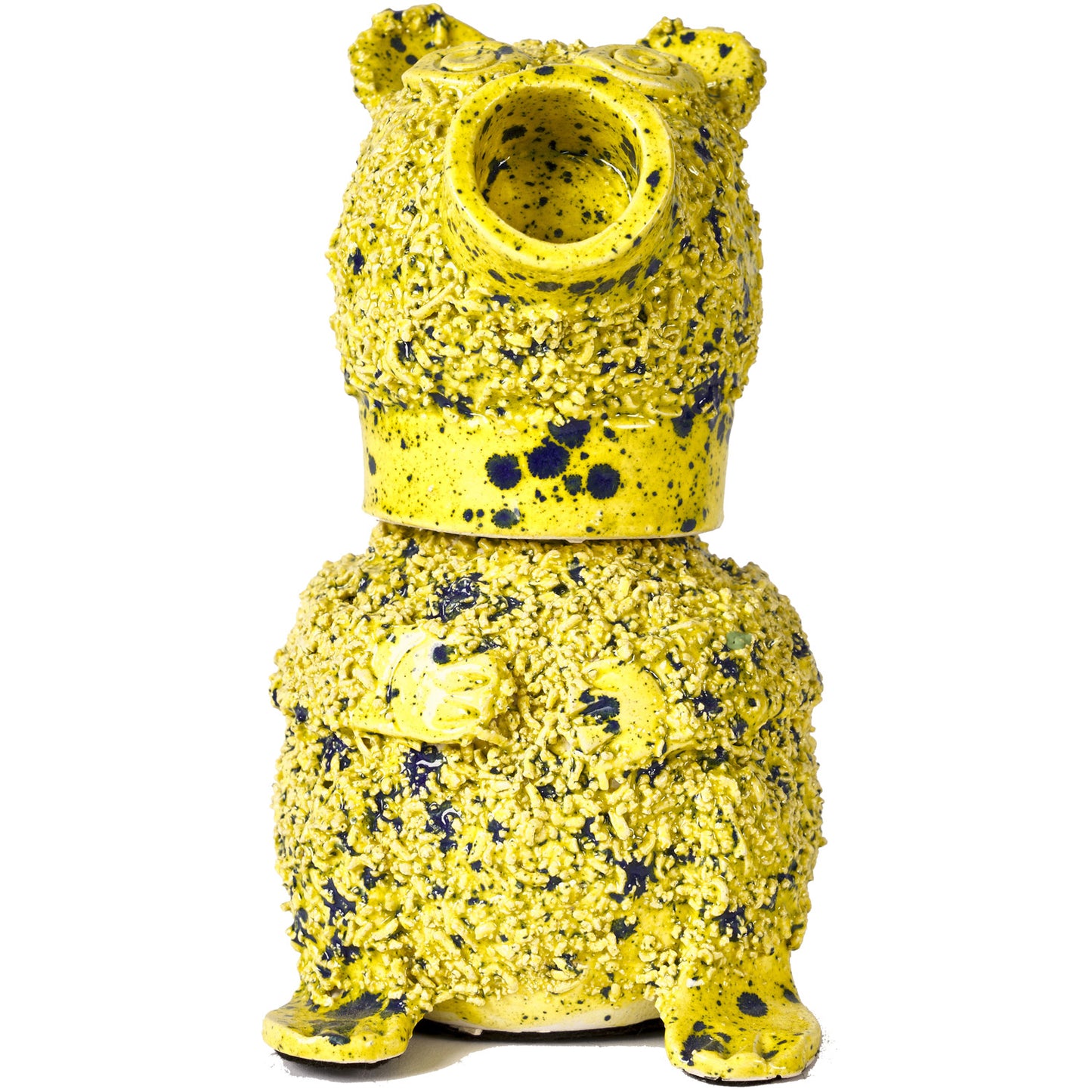 Pottery Bear Bottle - Pansy