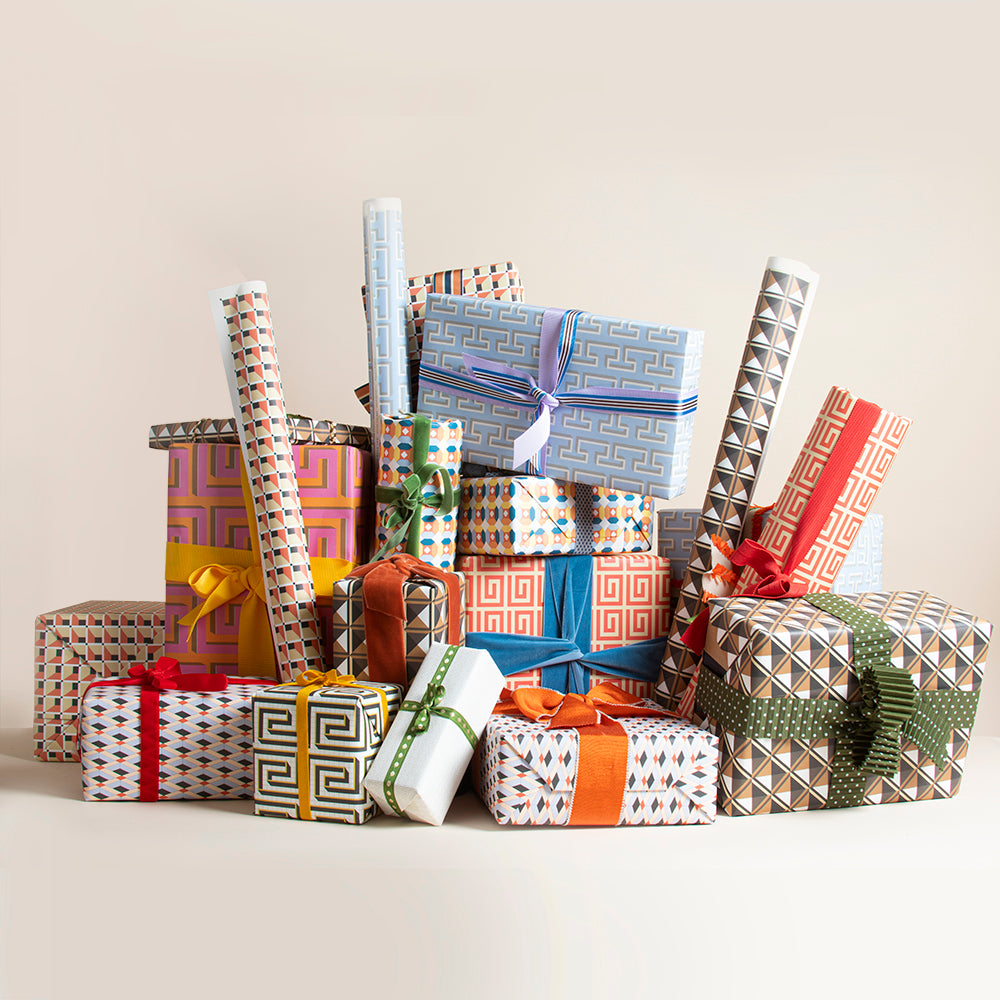 Double Shadowed Meander - 5 Sheets Of Paper