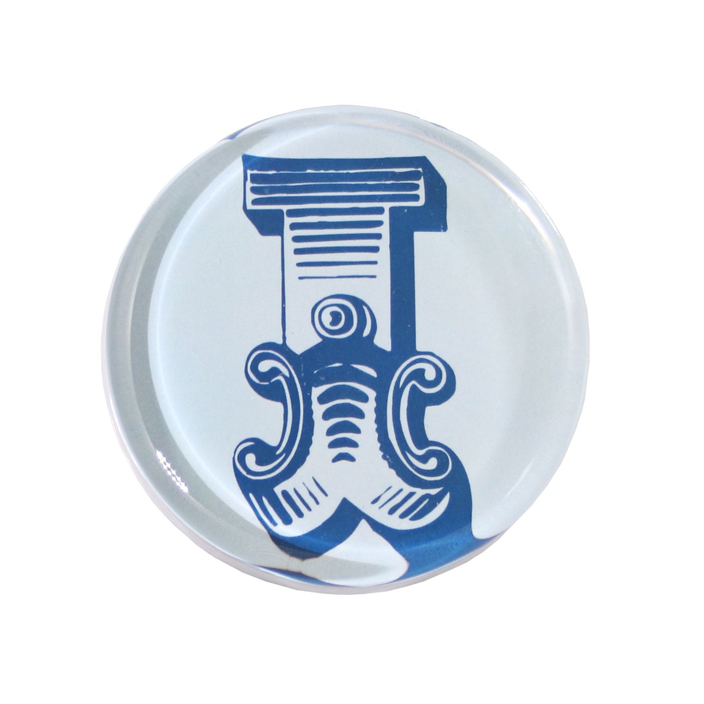 Alphabet Paperweight - I