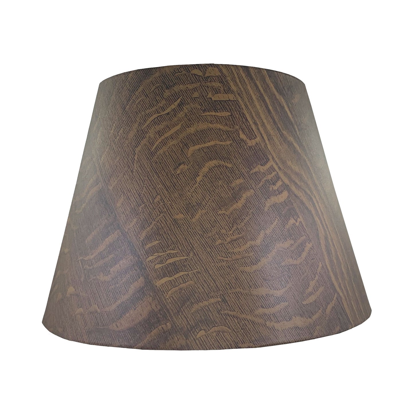 16” English Mid Oak Lampshade