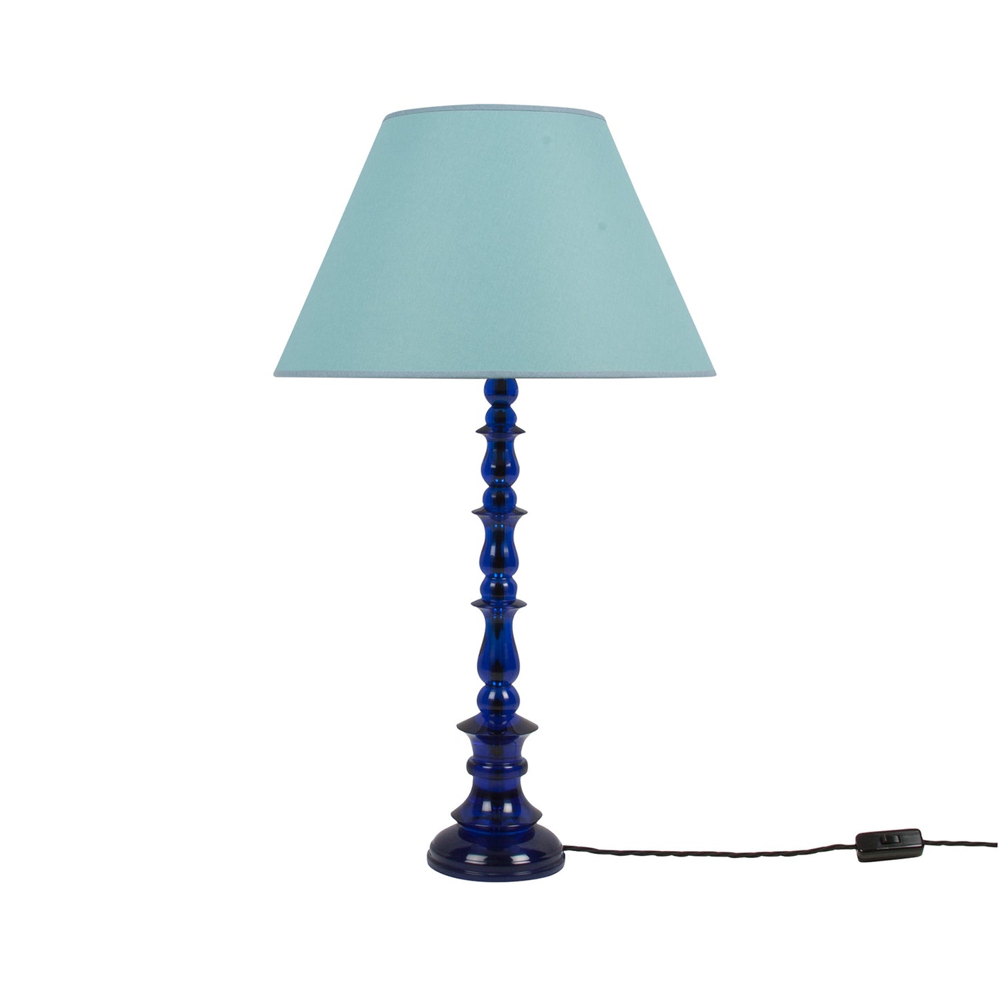 Spring Resin Lamp Blue