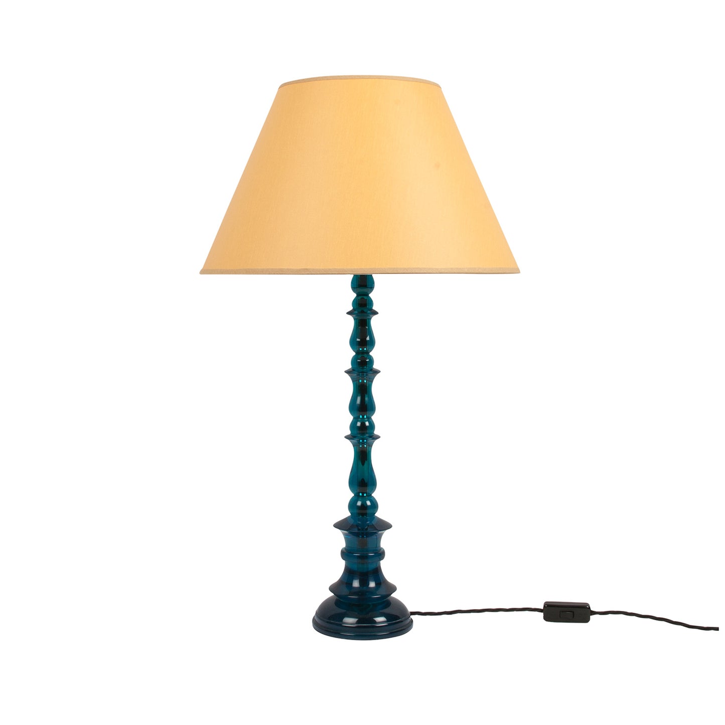 Spring Resin Lamp Blue Green