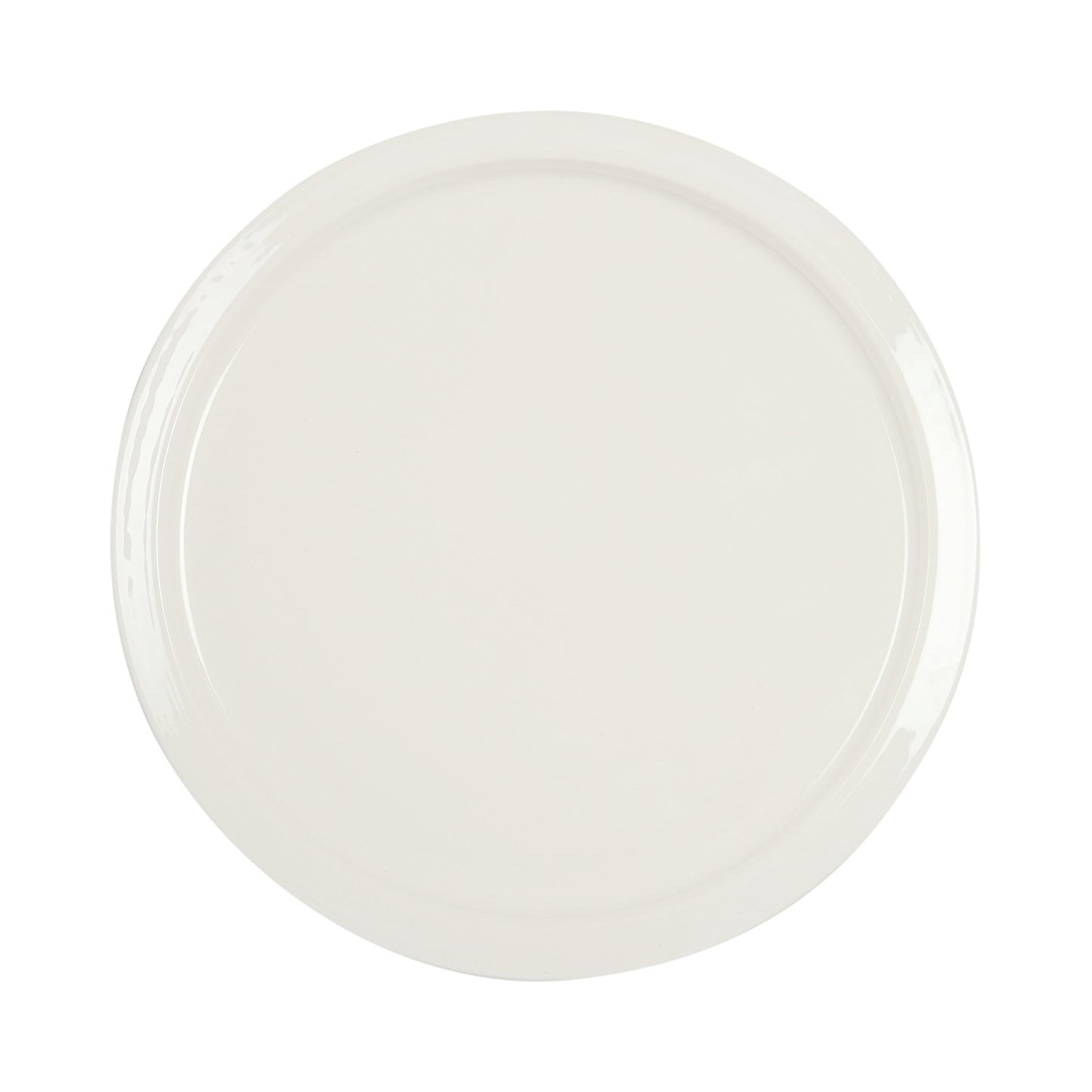 Creamware Hand Cast Dinner Plate