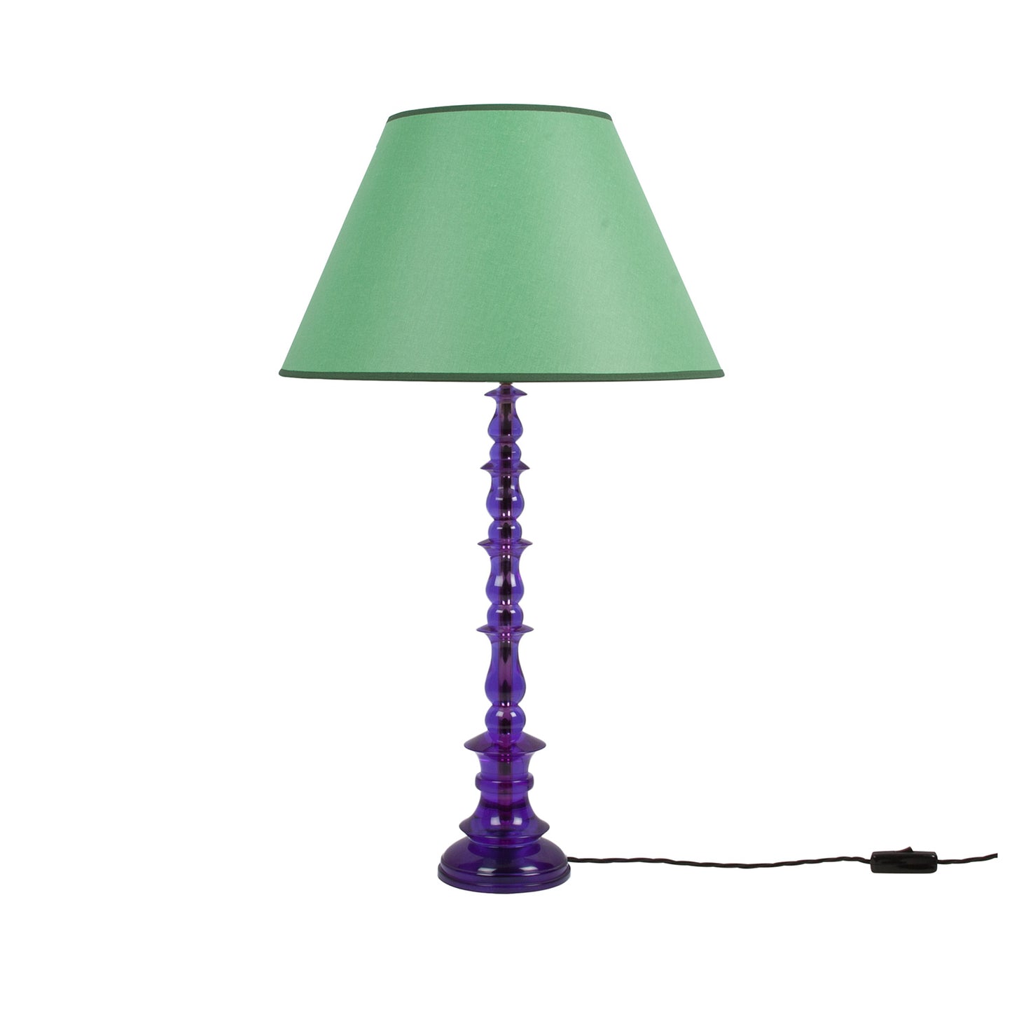 Spring Resin Lamp Purple