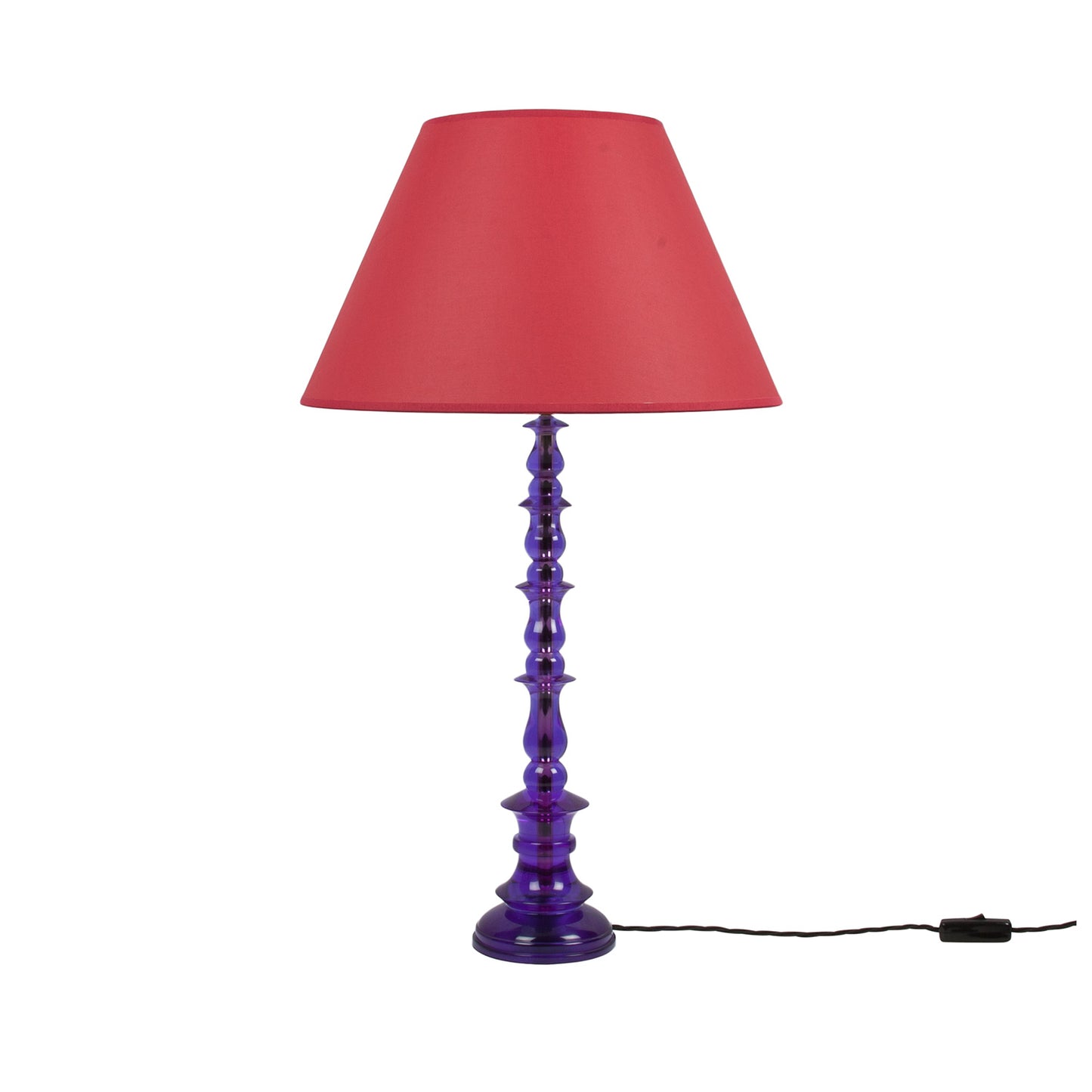 Spring Resin Lamp Purple