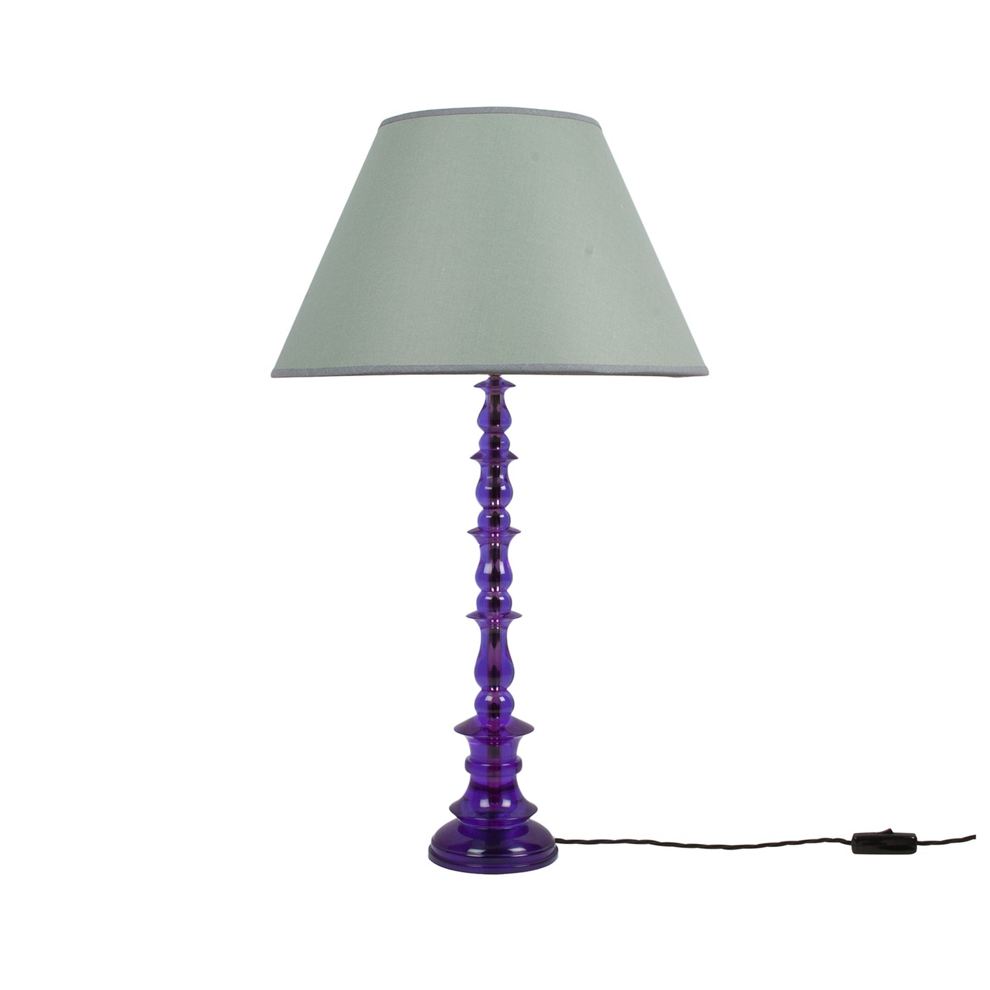 Spring Resin Lamp Purple